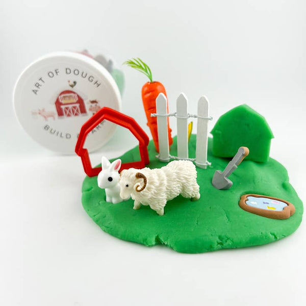 Sensory Dough: Farm Jar