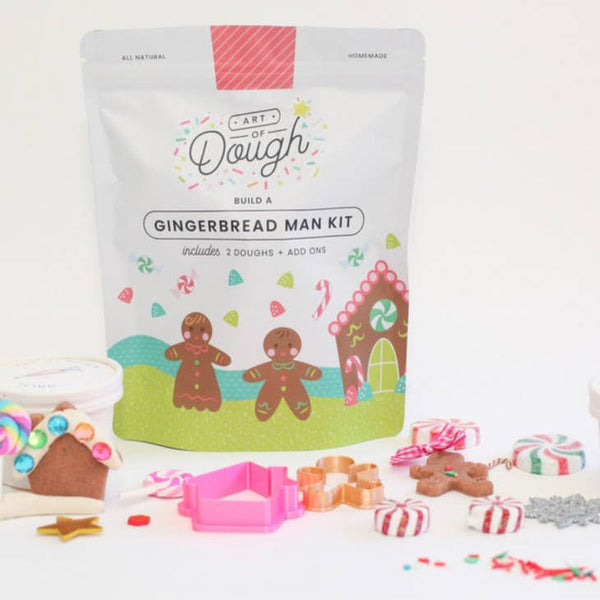 Sensory Dough: Gingerbread Man Kit