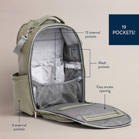Matcha Boss Plus Backpack Diaper Bag by Itzy Ritzy