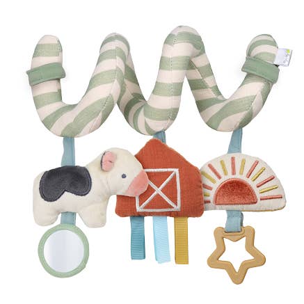 Farm Spiral Car Seat Activity Toy by Itzy Ritzy