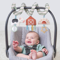 Farm Spiral Car Seat Activity Toy by Itzy Ritzy