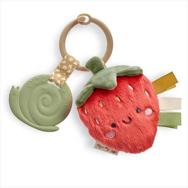 Strawberry Itzy Pal Teether & Plush