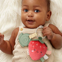 Strawberry Itzy Pal Teether & Plush