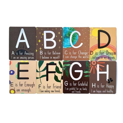 Alphabet Affirmation Cards by Kids For Culture