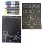 Gobble Chalkboard Coloring Kit by Imagination Starters