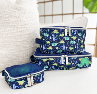 Raining Dinos Packing Cubes by Itzy Ritzy