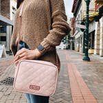 Blush Crossbody Bag by Itzy Ritzy