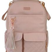 Boss Diaper Bag Backpack in Blush by Itzy Ritzy