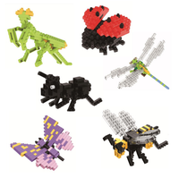 Insect Tiny Building Blocks in Storage Case - Multiple Options