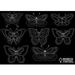 Butterfly Chalkboard Placemat