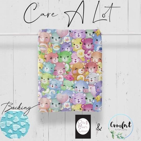 Care A Lot Kid Blanket by Fluff Journey