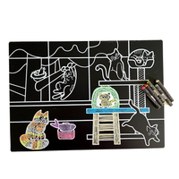 Cats Chalkboard Placemat by Imagination Starters