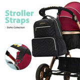 Chevron Tote Diaper Bag by Soho Collections