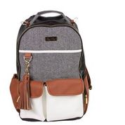 Copy of Boss Diaper Bag Backpack in Coffee & Cream by Itzy Ritzy