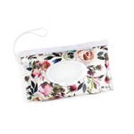 Floral Reusable Wipe Pouch