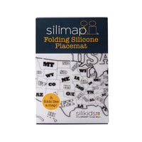 Foldable Silicone Map Placemat by GoSili