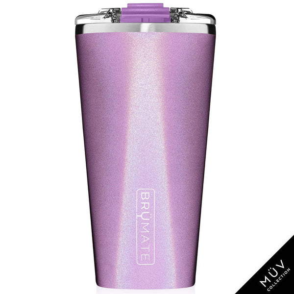 Glitter Violet Imperial Pint (20 oz) by Brumate