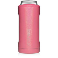 Glitter Pink Hopsulator Slim (12 oz) by Brumate