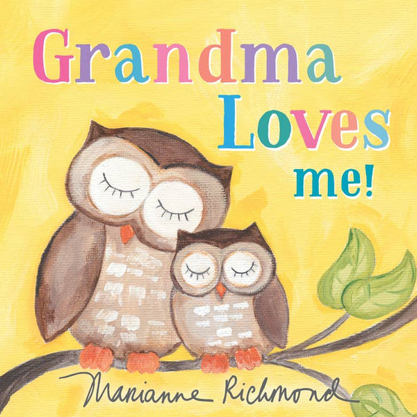 Grandma Loves Me Board Book