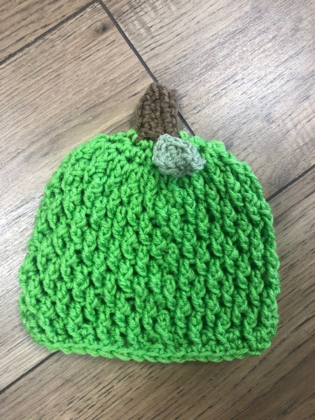 Granny Smith Apple Hat by Needlework Niche
