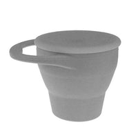 Collapsible Silicone Snack Cup - Charcoal