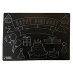 Happy Birthday Chalkboard Placemat by Imagination Starters