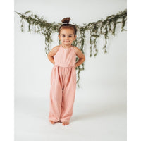 Harrah Halter Jumpsuit - Dusty Pink