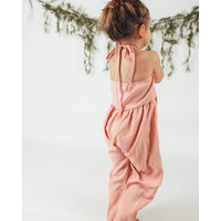Harrah Halter Jumpsuit - Dusty Pink