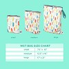 Medium Wet Bag in Black by Planet Wise