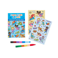 Mini Traveler Activity Kit - Superkids & Pets by Ooly