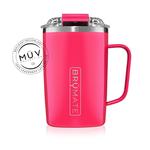 Neon Pink Toddy (16 oz.) by Brumate