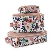 Blush Floral Packing Cubes by Itzy Ritzy