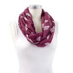 Plum Jersey Nursing Scarf