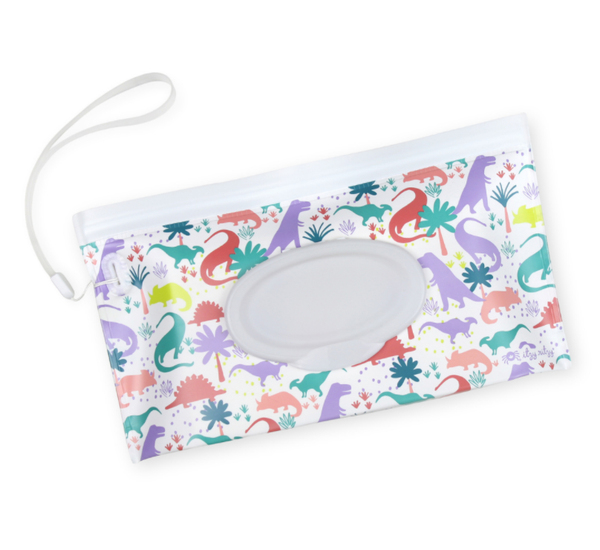 Darling Dinos Reusable Wipe Pouch
