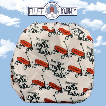 They See Me Rollin' Diaper by Fluff Journey