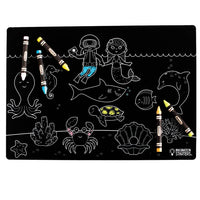 Mermaid Chalkboard Placemat by Imagination Starters