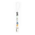 Soft Multi Color Pacifier Clip