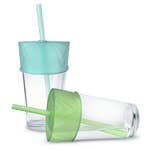 Standard Universal Straw Lids (2 pack) - Multiple Colors