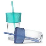 Standard Universal Straw Lids (2 pack) - Multiple Colors