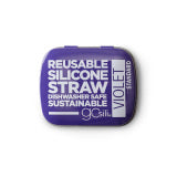 Standard Silicone Straw with Tin by GoSili