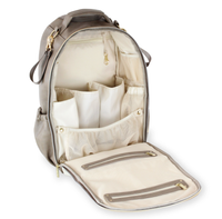 Vanilla Latte Boss Backpack Diaper Bag by Itzy Ritzy