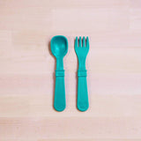 Toddler Utensil Pair - Multiple Colors - by Re-Play