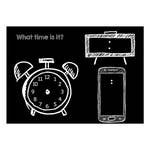 "What time is it?" Chalkboard Placemat by Imagination Starters