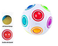 White Rainbow Ball Fidget Toy