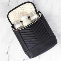 Black Jetsetter Bottle Bag by Itzy Ritzy