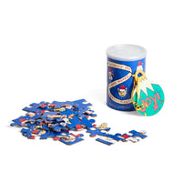 24 Piece Puzzle in Tin Can - Multiple Designs