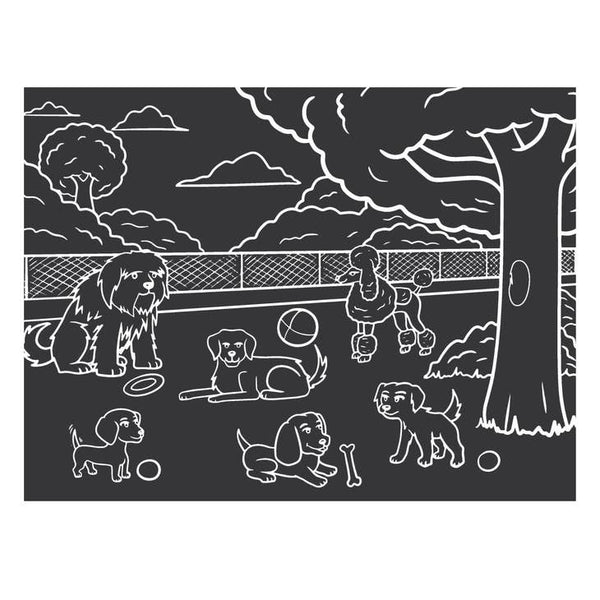 Dog Chalkboard Placemat by Imagination Starters