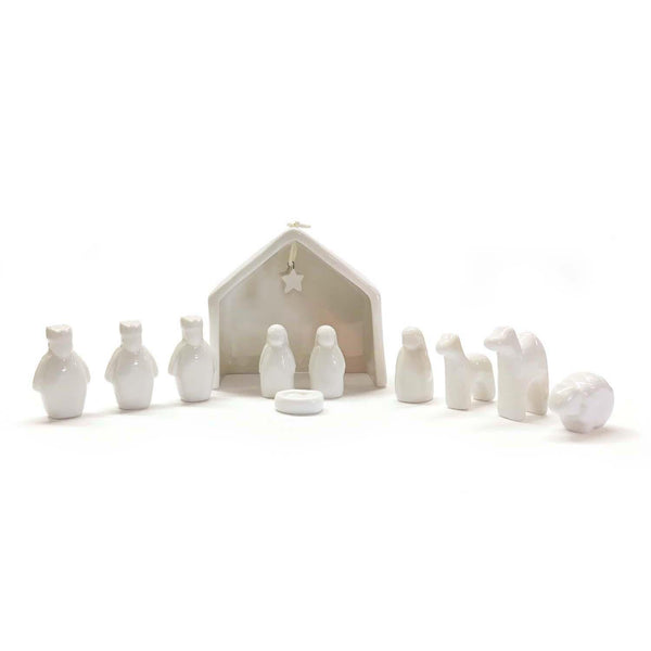 11 Piece Miniature Nativity in Gift Box