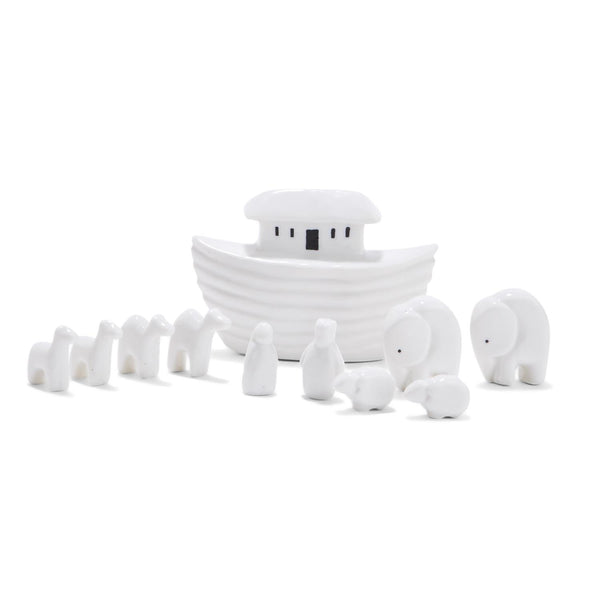 11 Piece Miniature Noah's Ark Set in Gift Box