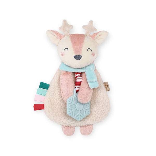 Holiday Pink Reindeer Lovey